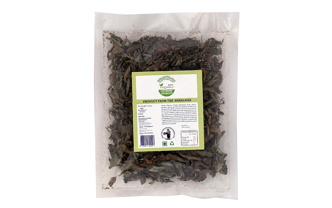 Arena Organica Tulsi Leaves    Pack  10 grams